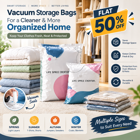 Vacuum Storage Bags — Now 50% OFF!🎁