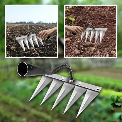 Five Teeth Weeding Tool