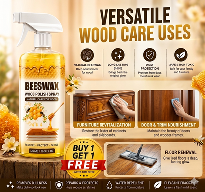 Wood Polish Spray Restore Shine Protect Furniture Buy 1 Get 1 Free