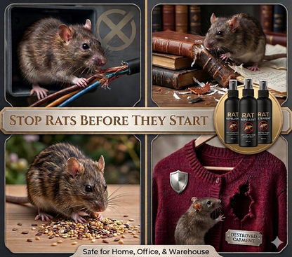 Rat Repellent Spray - Safe,Effective & Eco-friendly