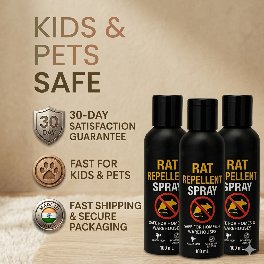 Rat Repellent Spray - Safe,Effective & Eco-friendly