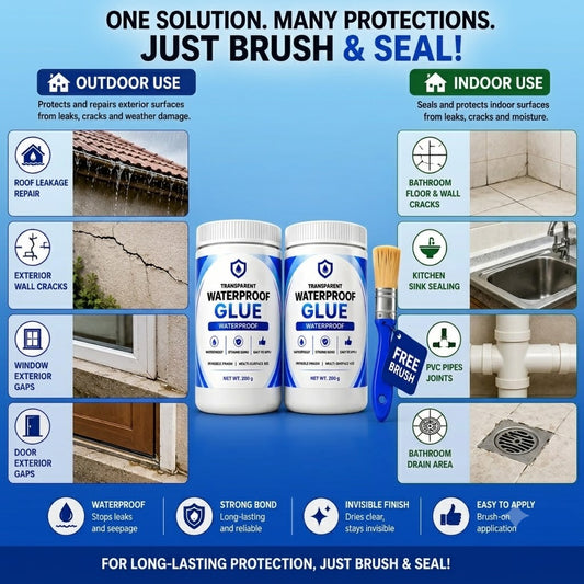 India's #1 Leak-Stopping Waterproof Glue-Buy 1 Get 1 Free-