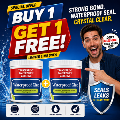 Buy 1 Get 1 Free-India's #1 Leak-Stopping Waterproof Glue