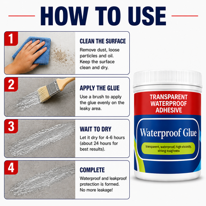Buy 1 Get 1 Free-India's #1 Leak-Stopping Waterproof Glue
